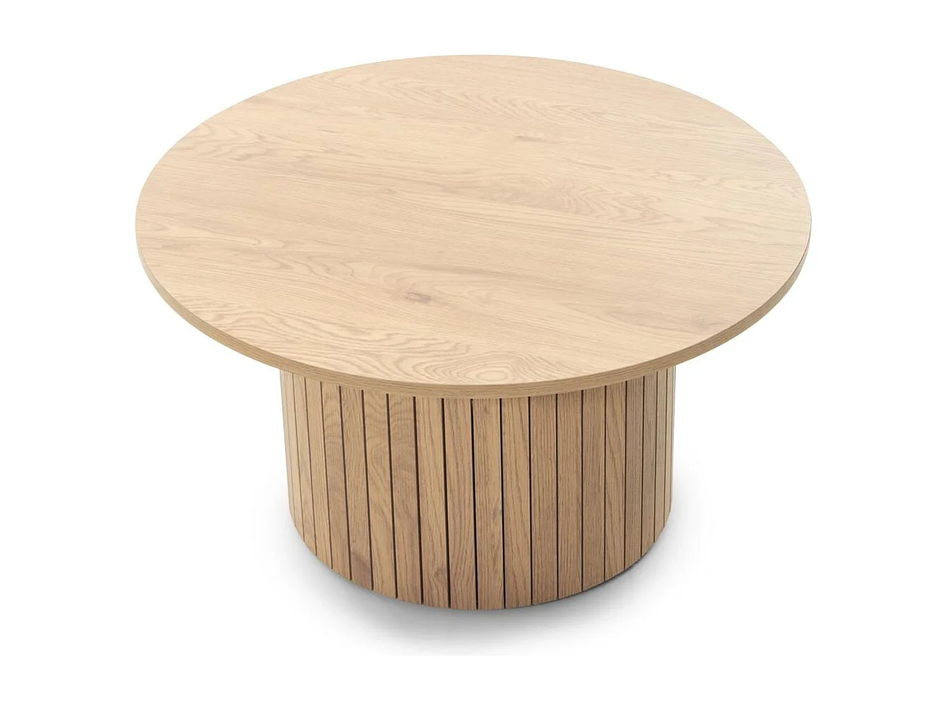 Table basse 80x80x42 cm Chêne Unanime