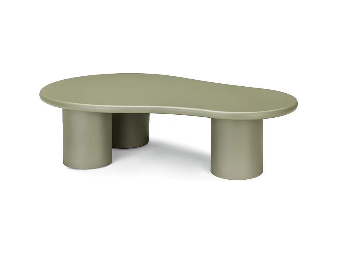 Table basse 130x80x34 cm olive NUBE