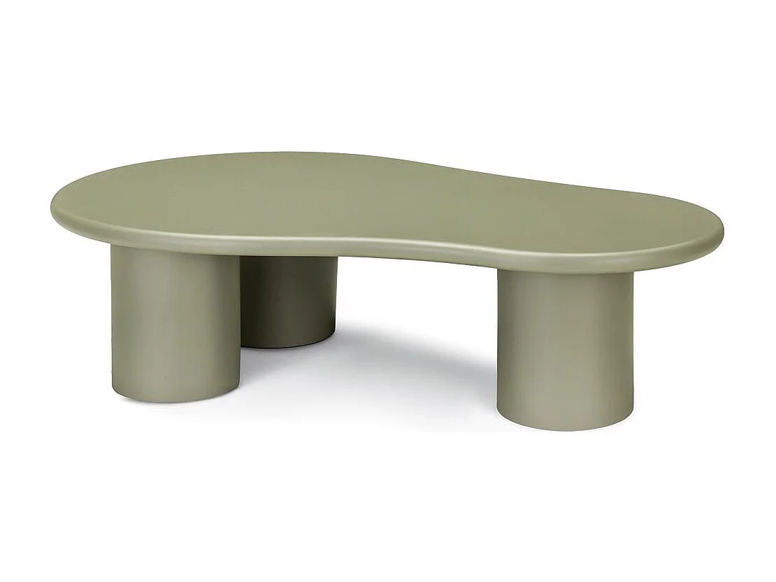 Table basse 130x80x34 cm olive NUBE