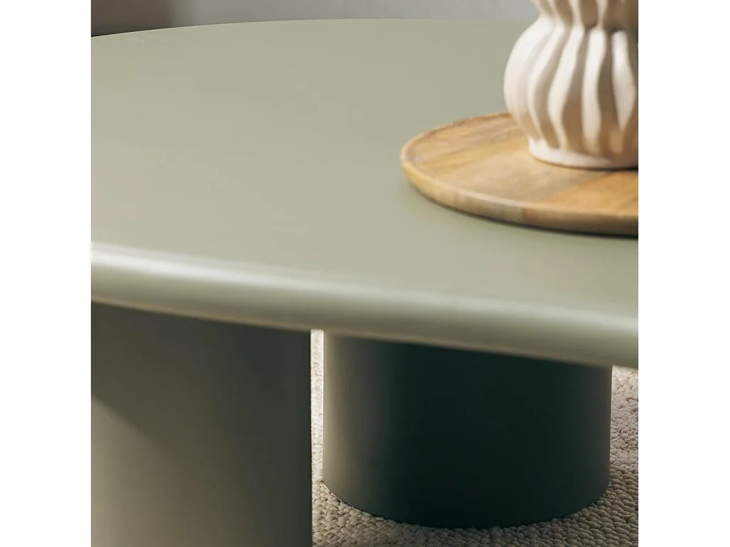 Table basse 130x80x34 cm olive NUBE