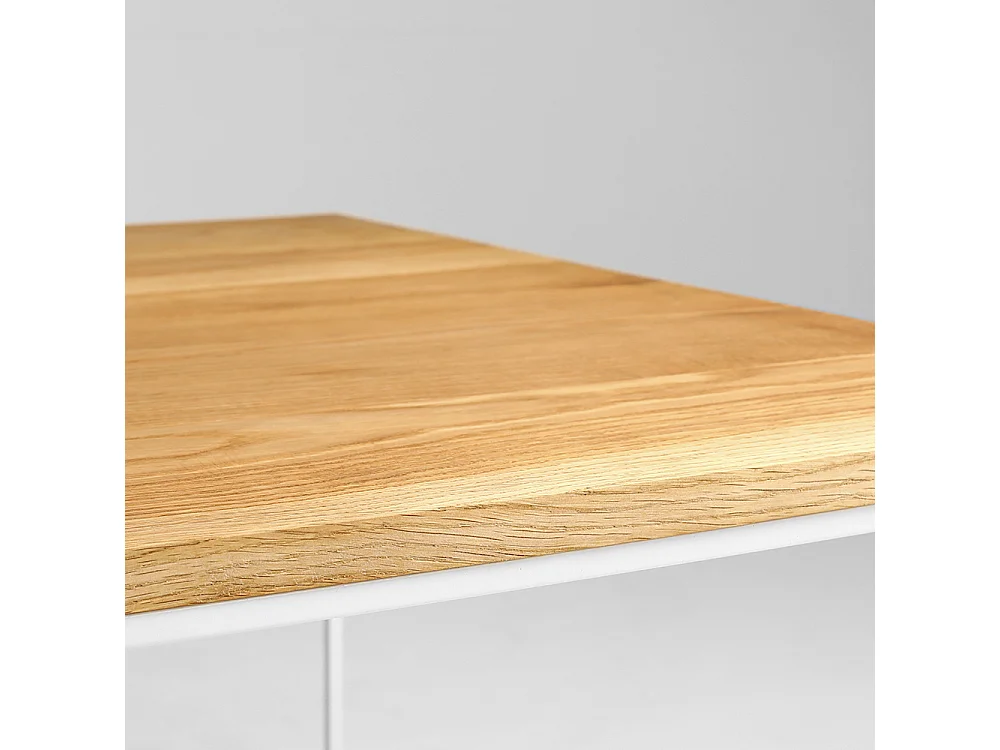 Salontafel 80x140x45 cm wit Tensio Hout