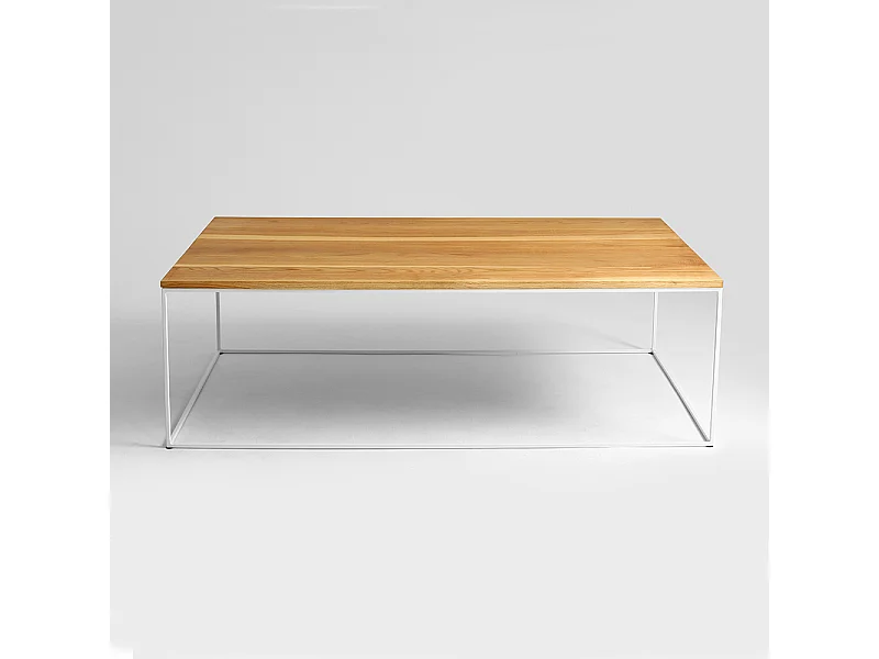 Couchtisch 80x140x45 cm weiß Tensio Holz