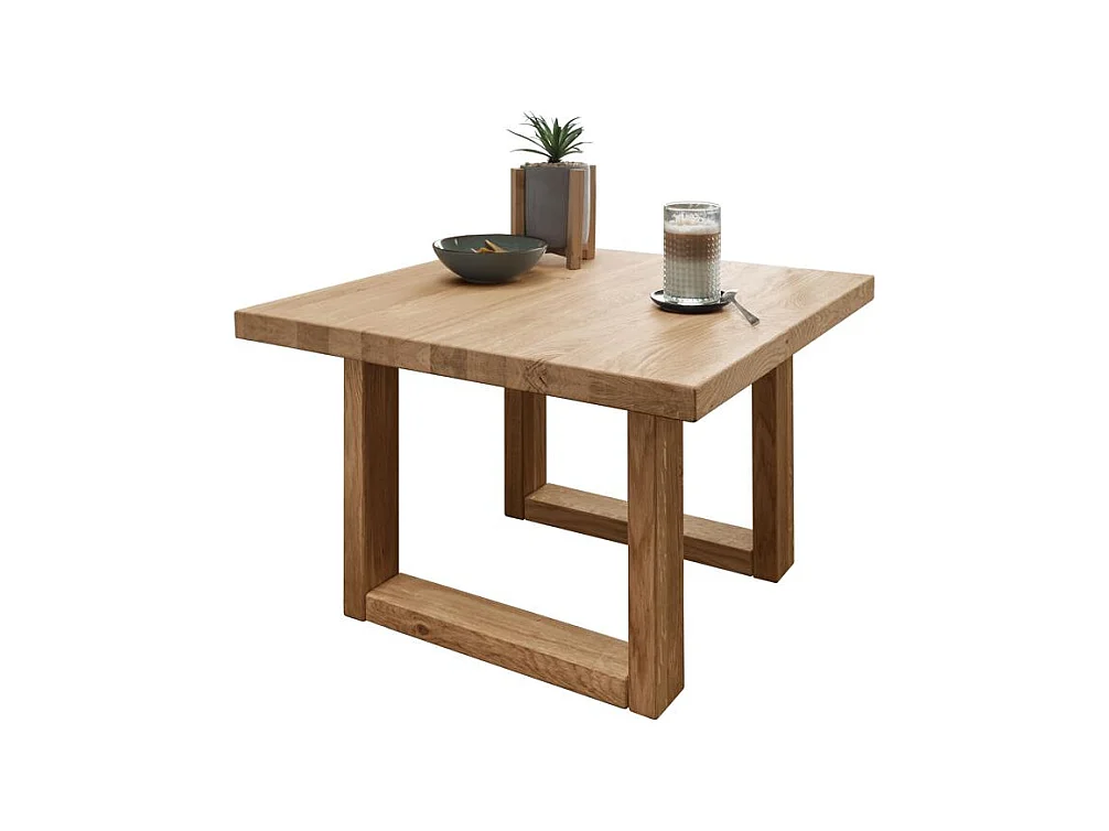 Couchtisch 70x70x45 cm Eiche geölt Robusto WZ-169