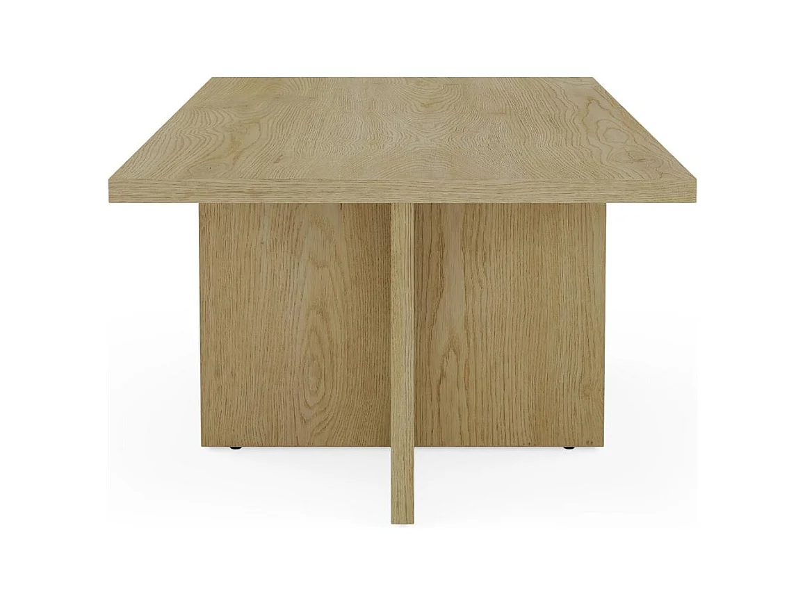 Couchtisch 40x110x60 cm Naturholz Esche