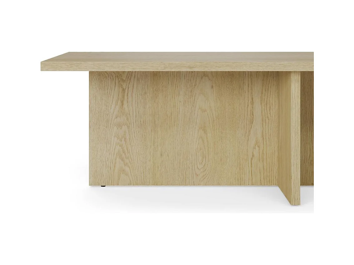 Couchtisch 40x110x60 cm Naturholz Esche