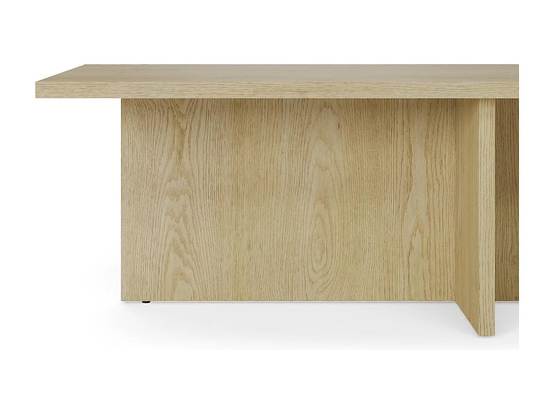 Couchtisch 40x110x60 cm Naturholz Esche