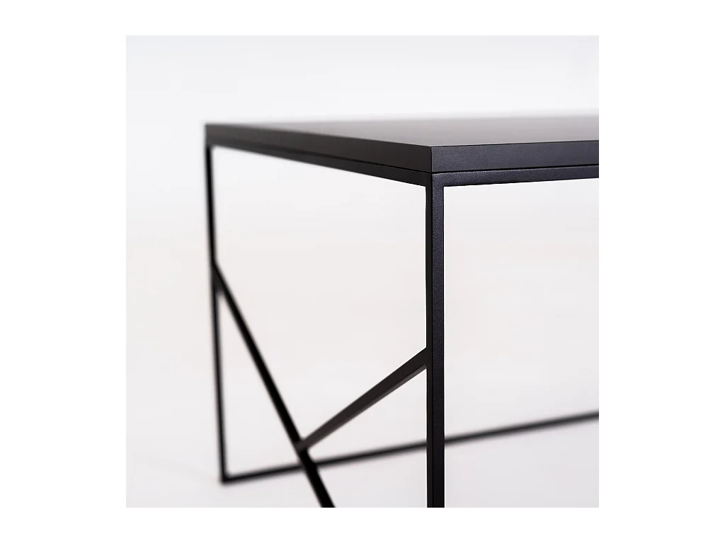 Couchtisch 100x60x45 cm schwarz fancy basic