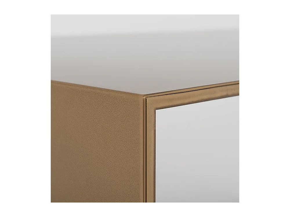 Table basse 60x100x45 cm or 2MURS MÉTAL