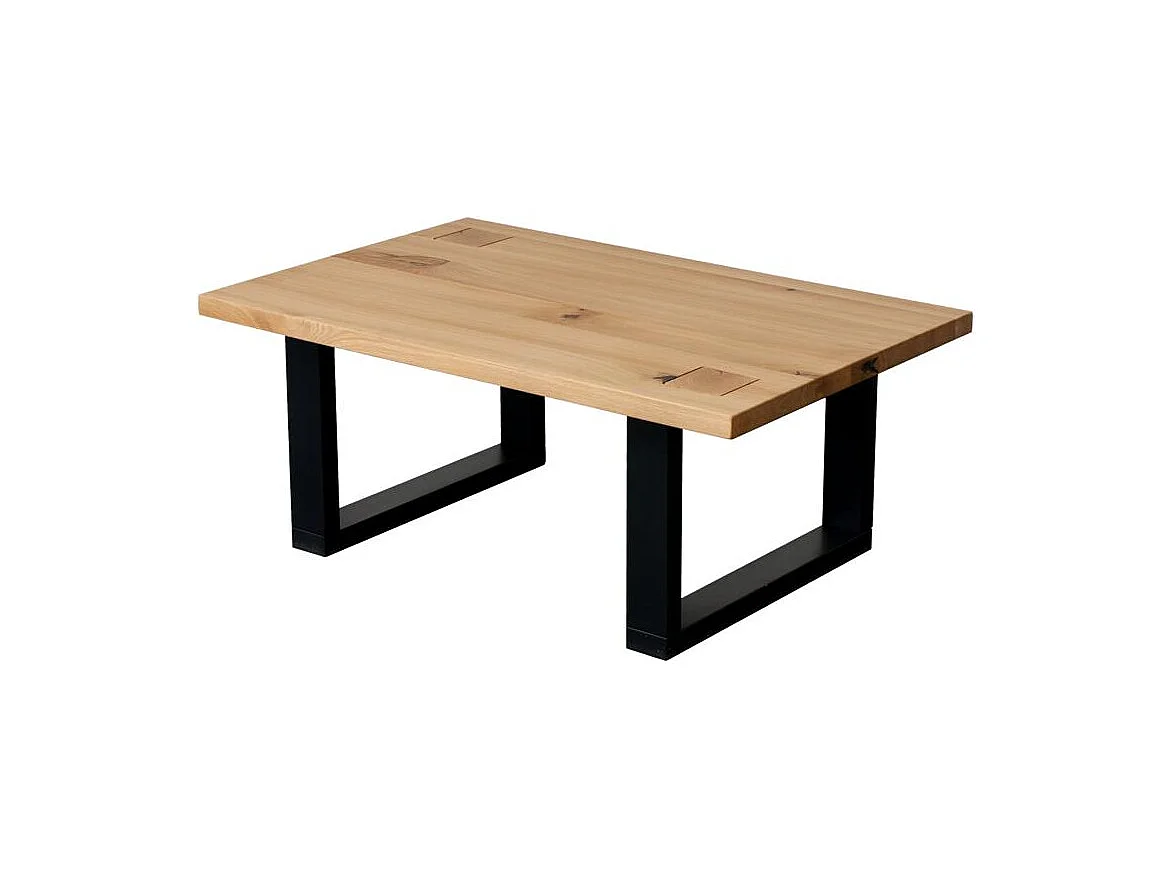 Salontafel 110x70x45 cm eiken geolied FENDE WZ-0159
