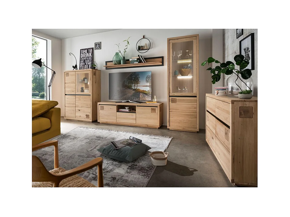 Couchtisch 110x70x45 cm Eiche geölt FENDE WZ-0159