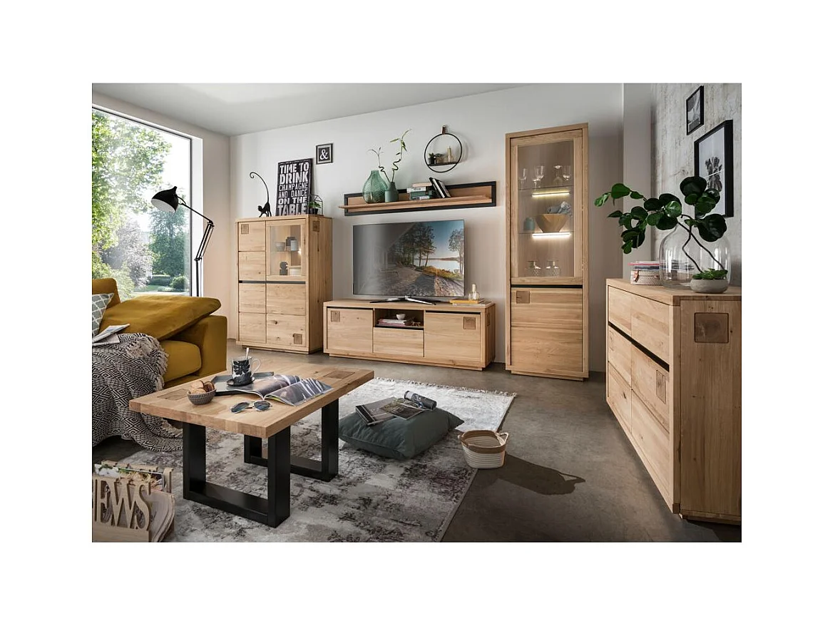 Couchtisch 110x70x45 cm Eiche geölt FENDE WZ-0159