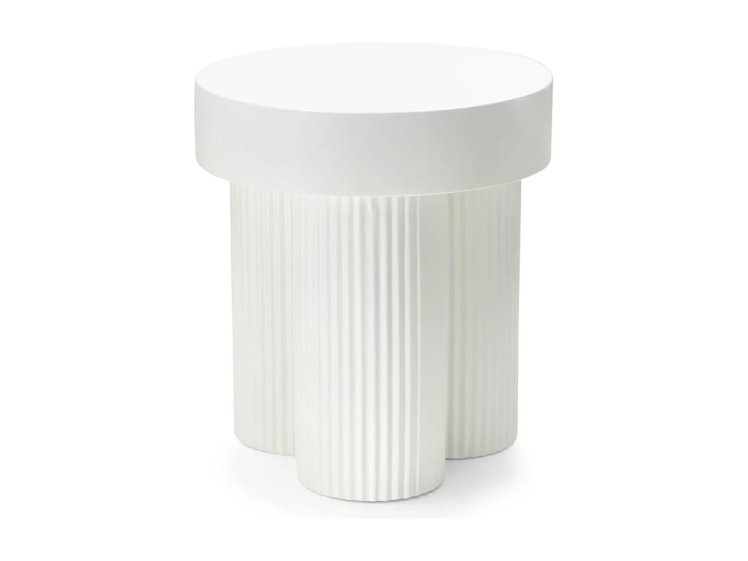 Couchtisch 45x45x49,4 cm Offwhite Rigato