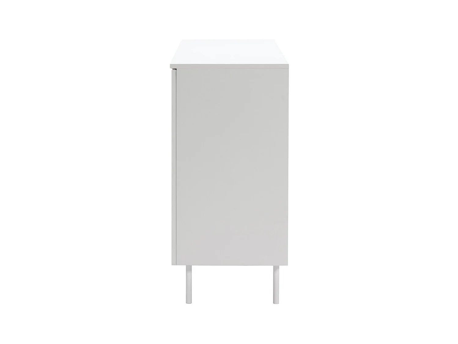 Commode 161x42x87,5 cm blanc esthétique