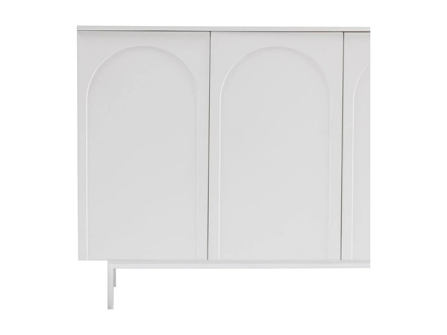 Ladekast 161x42x87,5 cm wit esthetisch