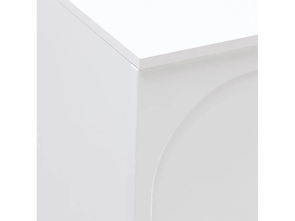 Ladekast 161x42x87,5 cm wit esthetisch