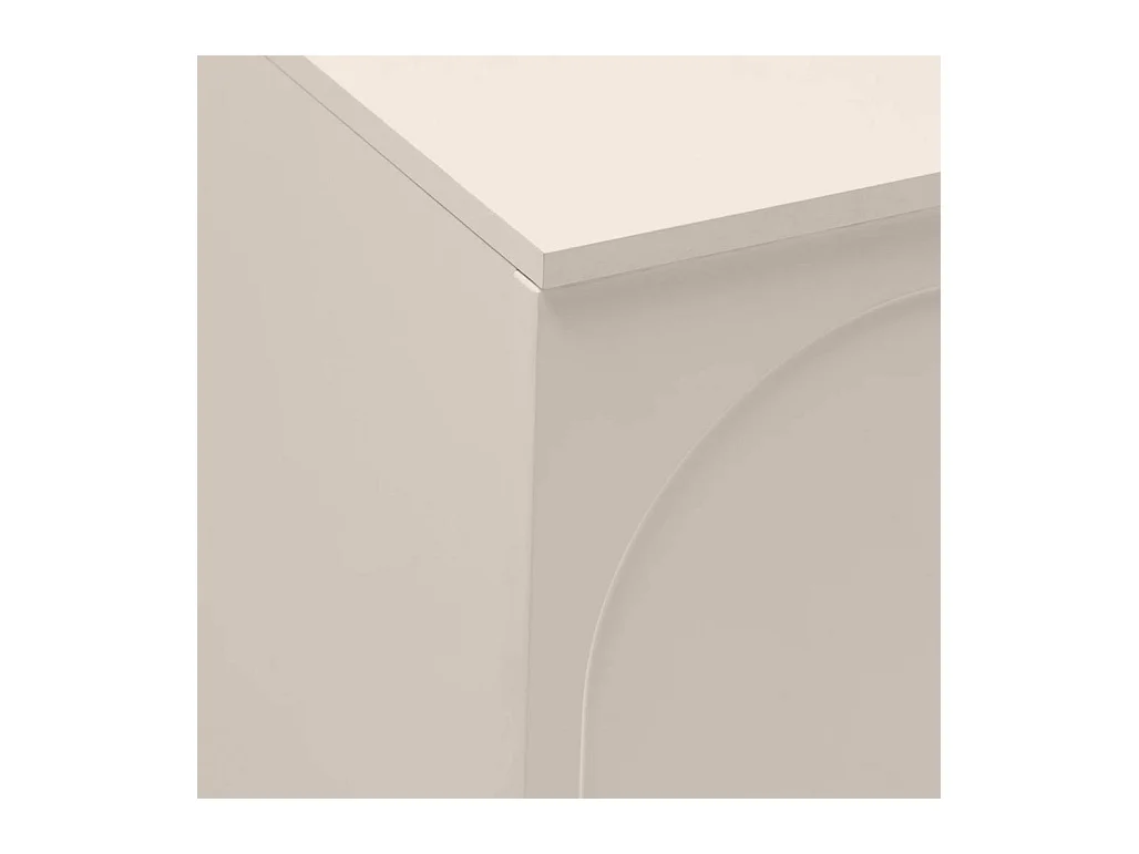 Cômoda 87,5x161x42 cm, estética cashmere