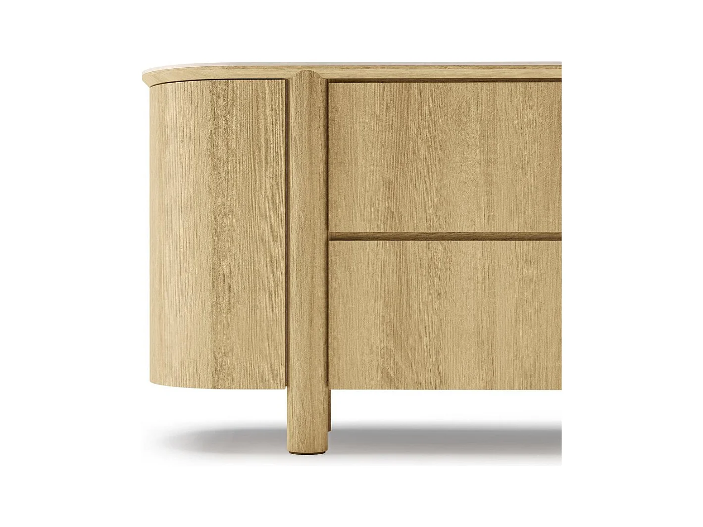 Kommode 160x48x85 cm Eiche Cecile