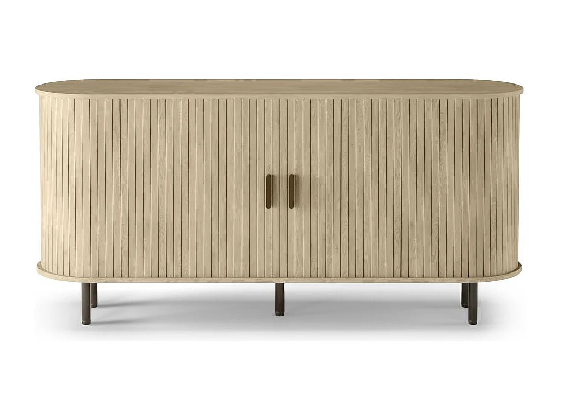 Commode 160x40x75 cm chêne clair EPIQUE