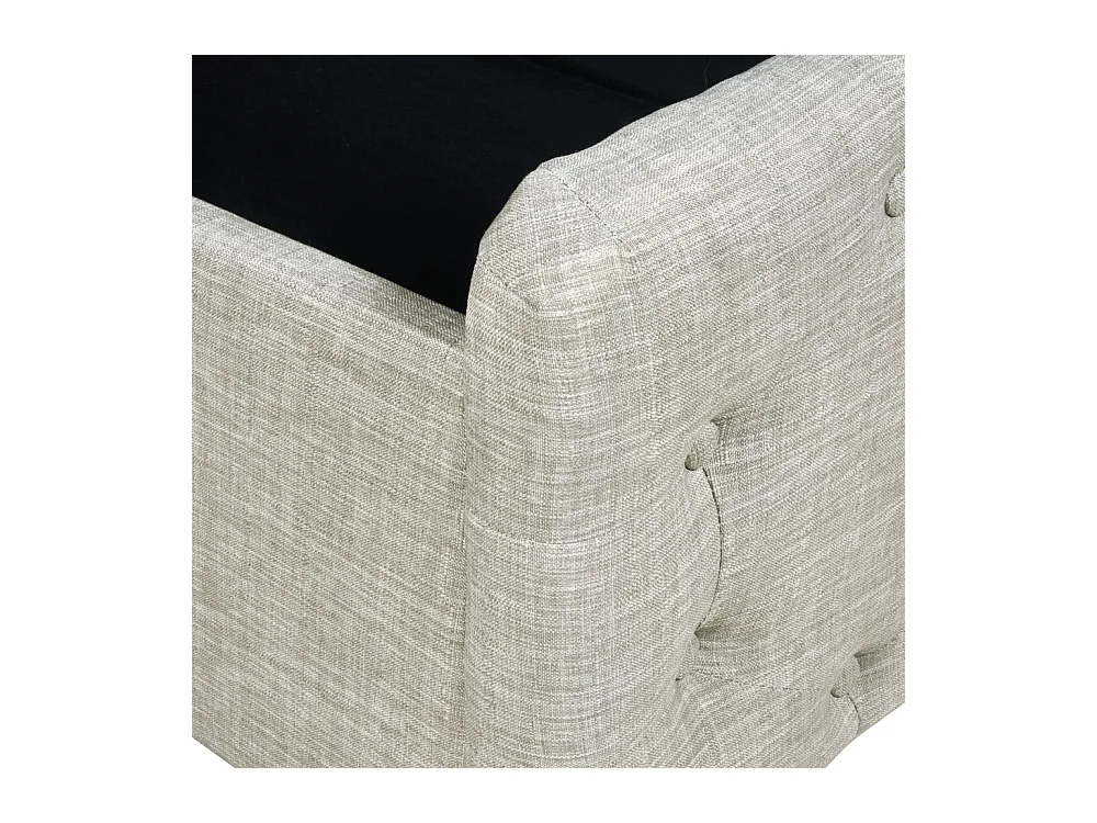 Lit coffre 160x200 cm EDEN+ sommier / Gris clair