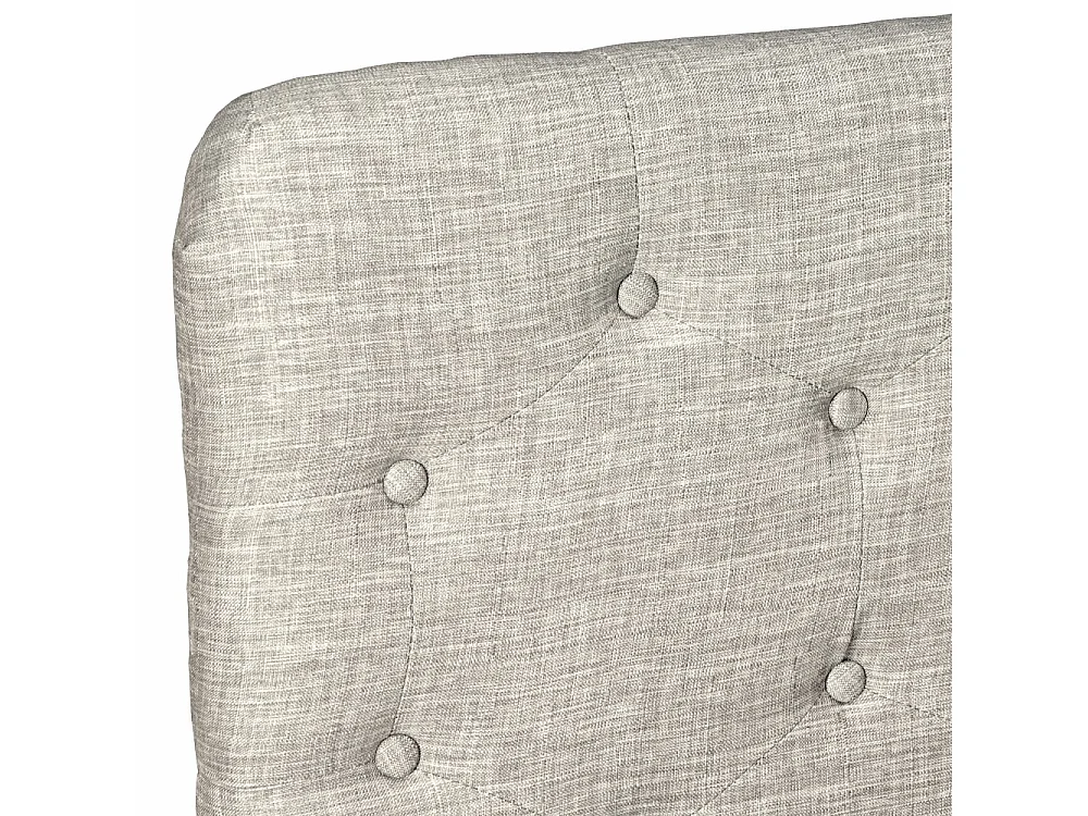 Lit coffre 160x200 cm EDEN+ sommier / Gris clair