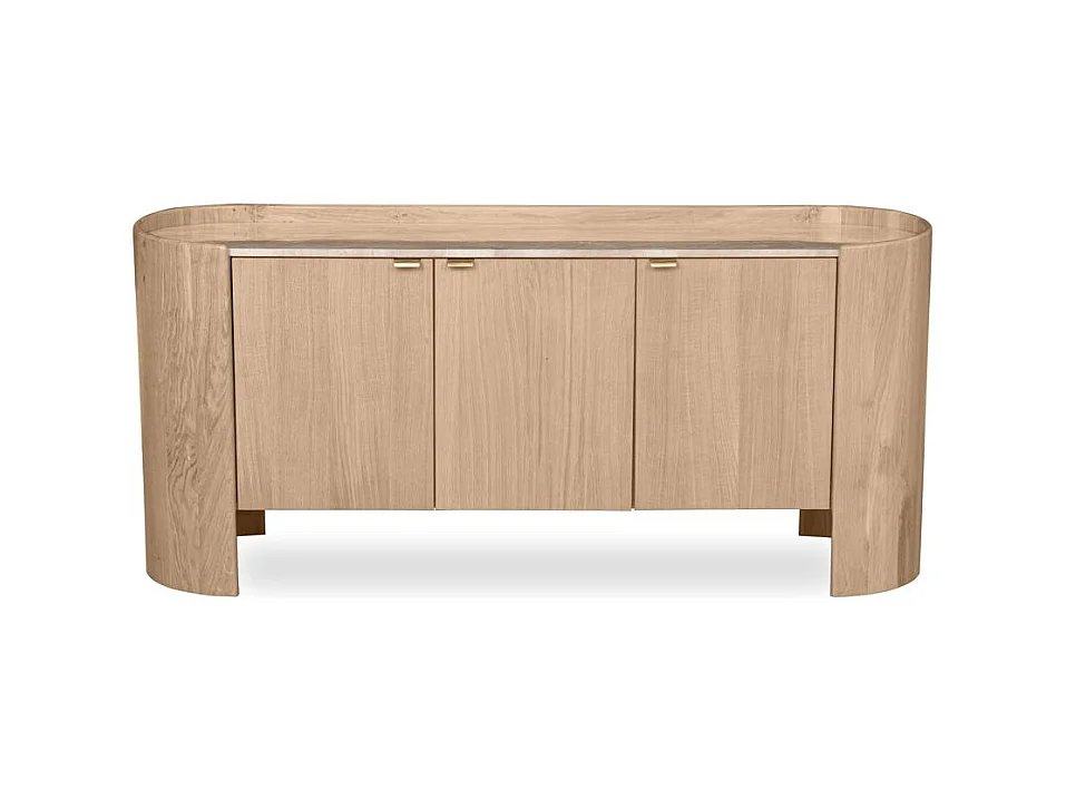 Kommode 75x165x45 cm Eiche MURMURE