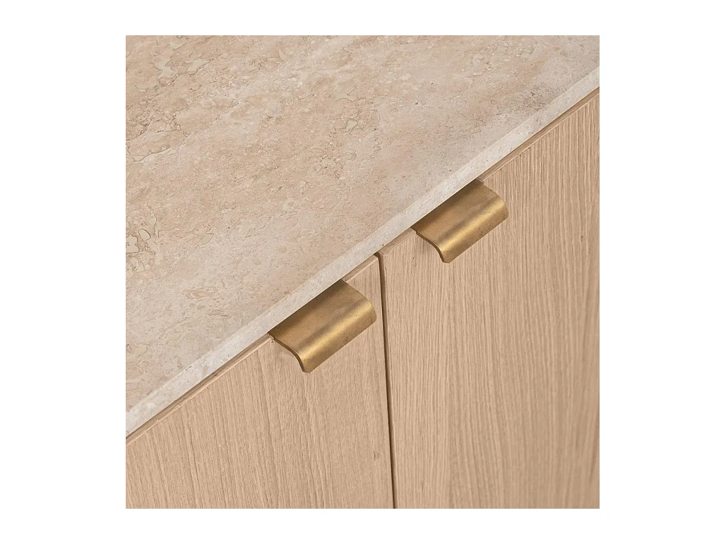 Kommode 75x165x45 cm Eiche MURMURE