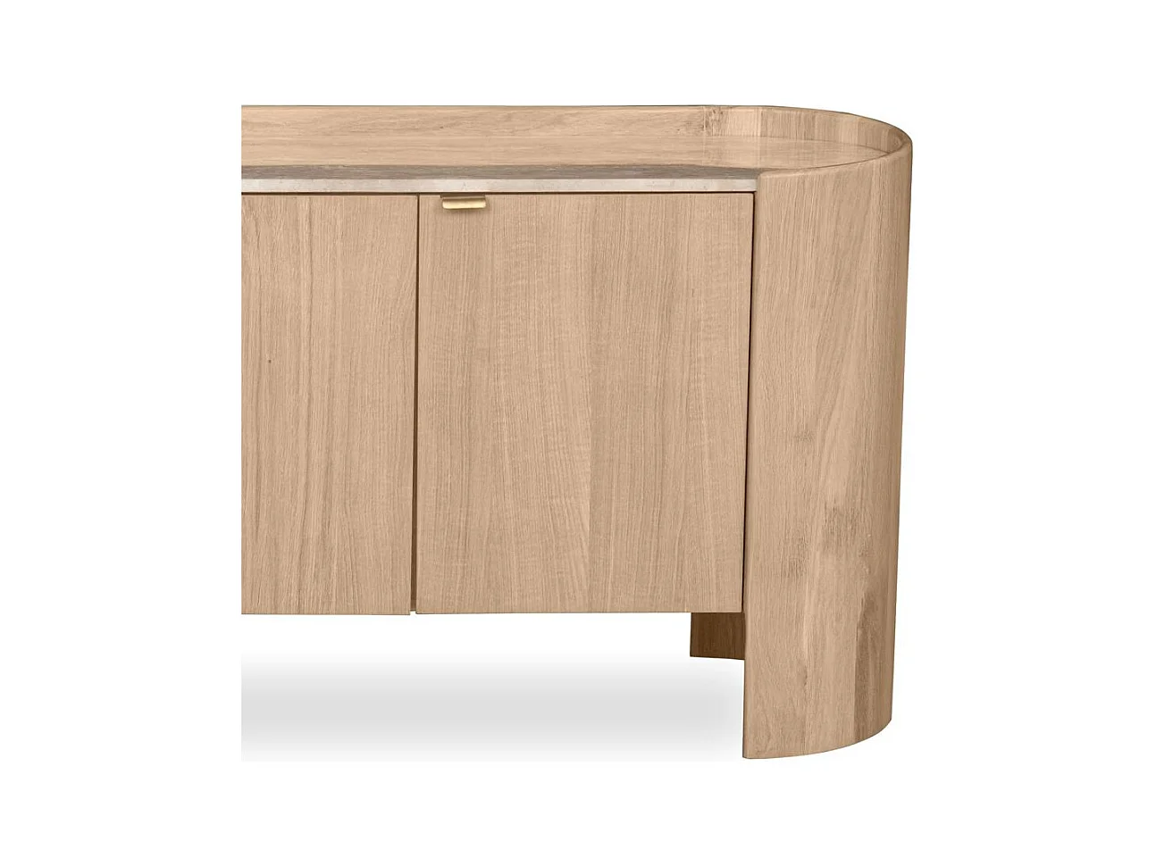 Kommode 75x165x45 cm Eiche MURMURE