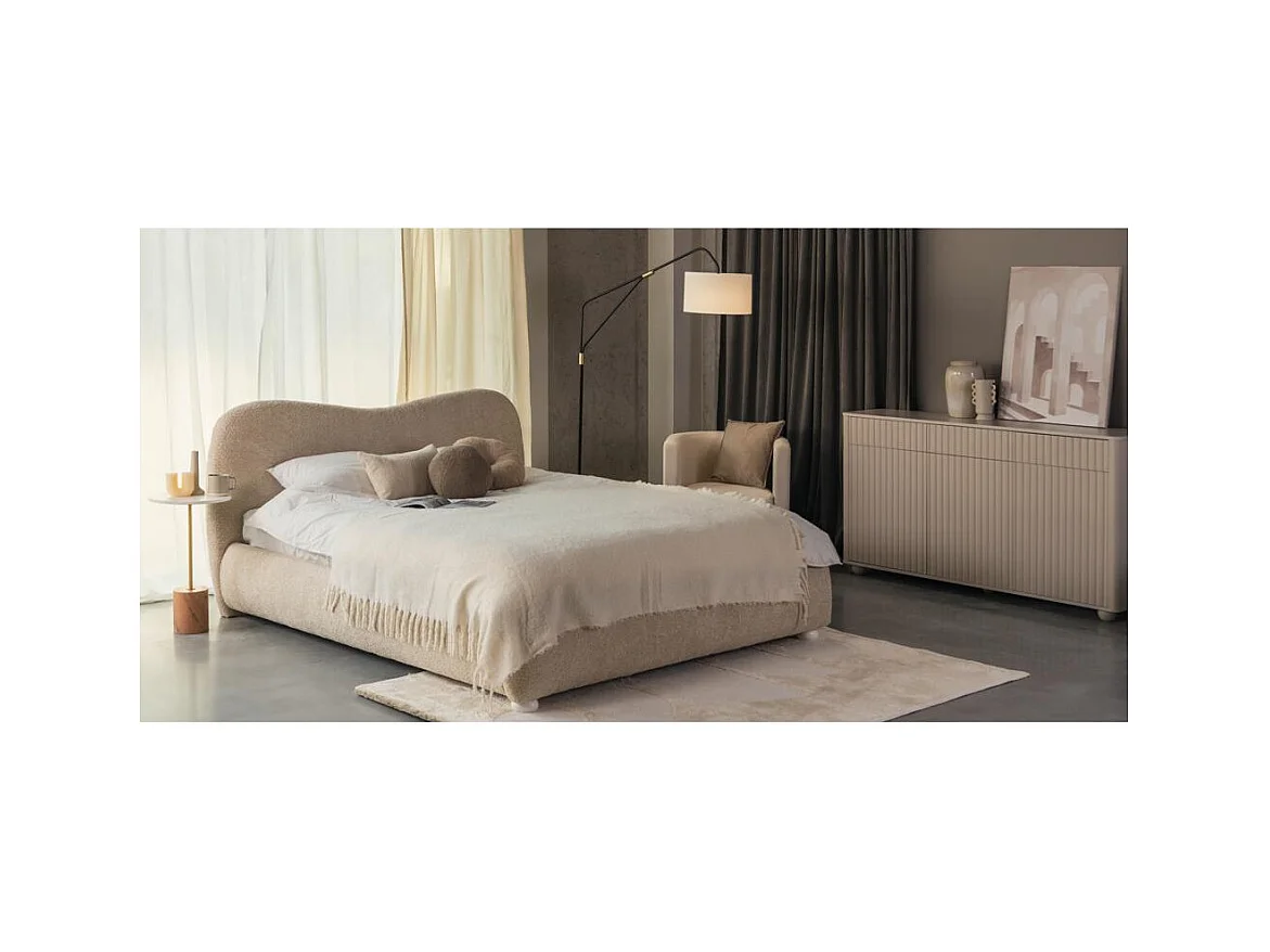 Cómoda 89x160x38 cm Rayon bege