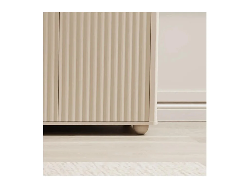 Cómoda 89x160x38 cm Rayon bege