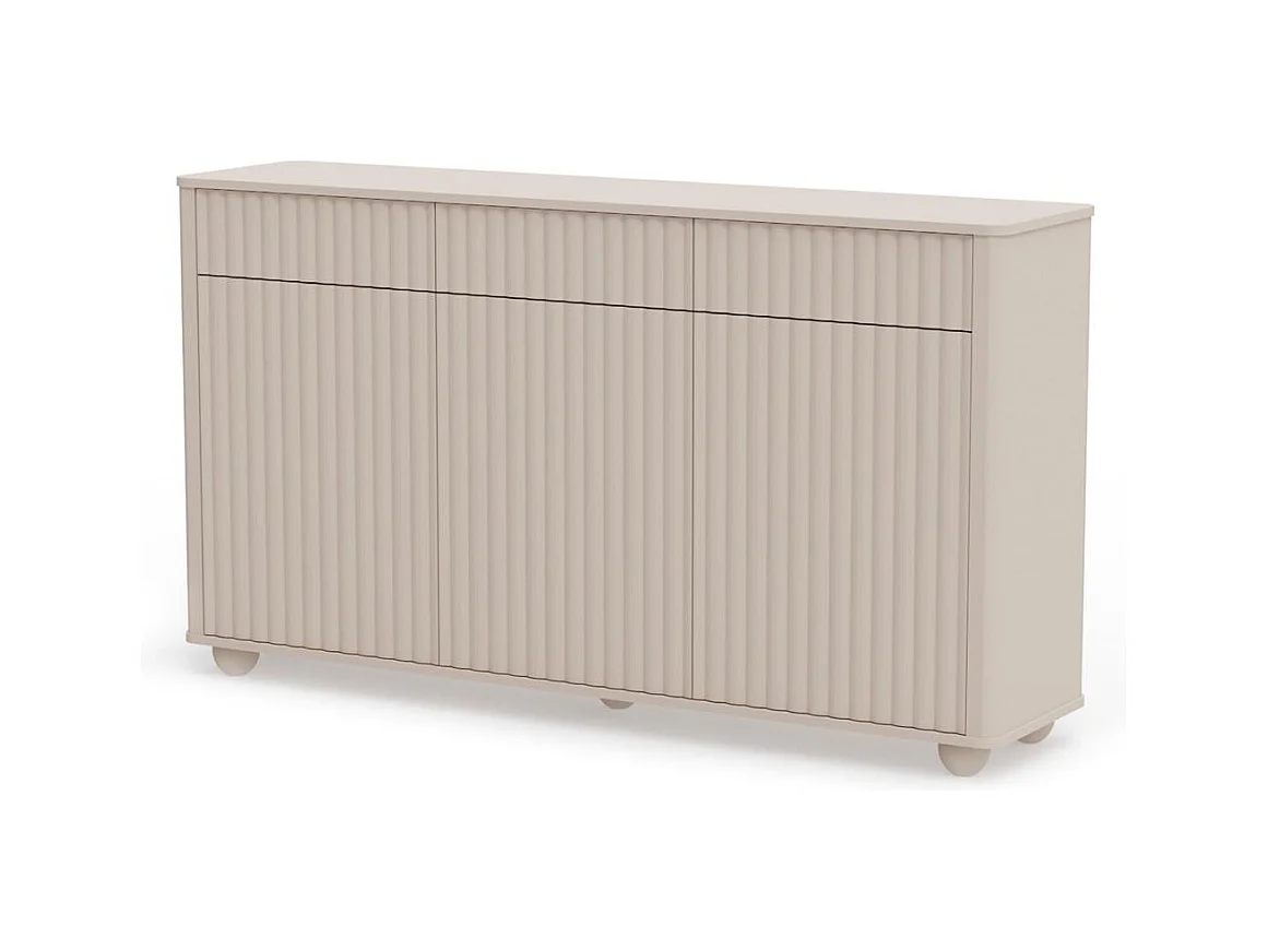 Cómoda 89x160x38 cm Rayon bege