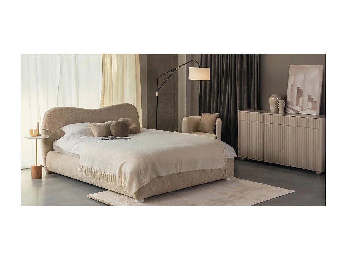 Commode 89x160x38 cm Rayonne beige