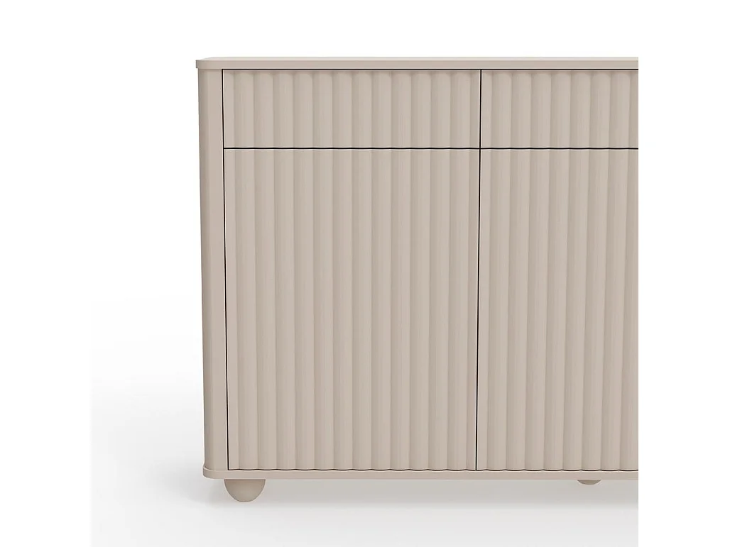 Commode 89x160x38 cm Rayonne beige