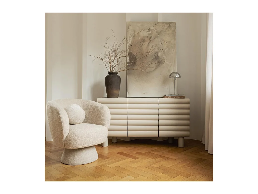 Cômoda 149,2x42,3x77,8 cm bege LUEL