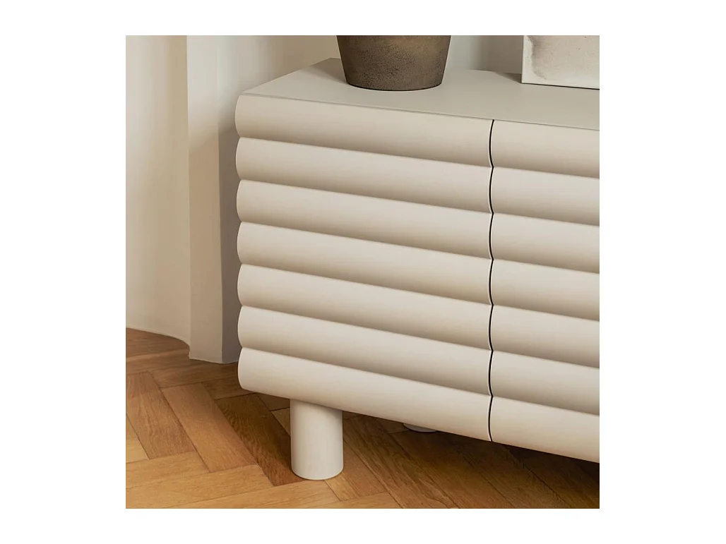 Cômoda 149,2x42,3x77,8 cm bege LUEL