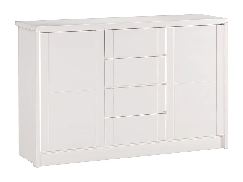 Ladenkast 1537x457x990 mm wit beuken Timo 2d4l