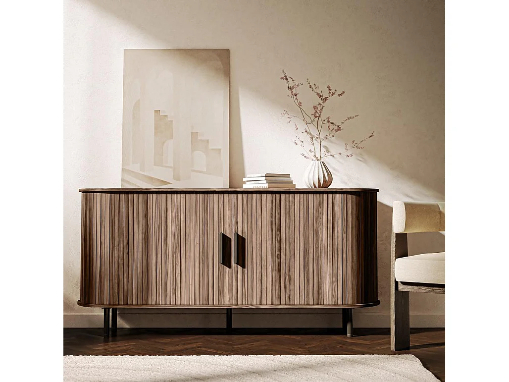 Commode 75x160x40 cm Noyer épique