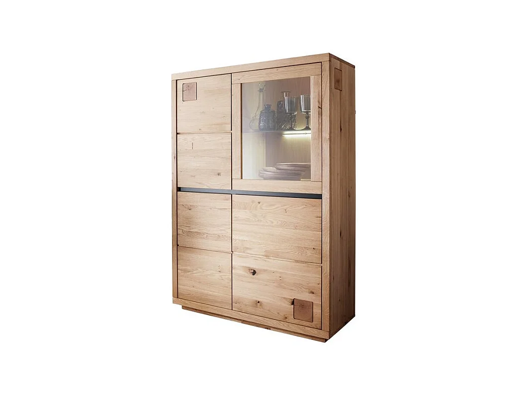 Dressoir 103x40x148 cm eiken geolied FENDE WZ-0159