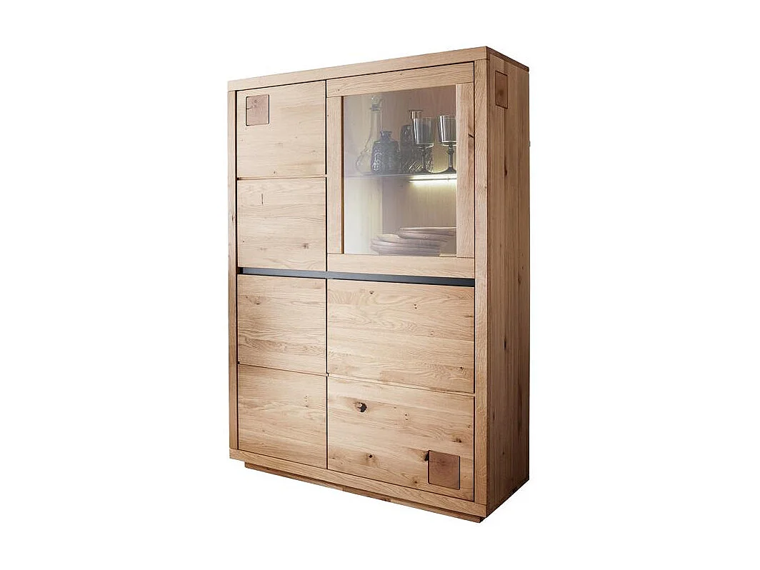 Sideboard 103x40x148 cm Eiche geölt FENDE WZ-0159