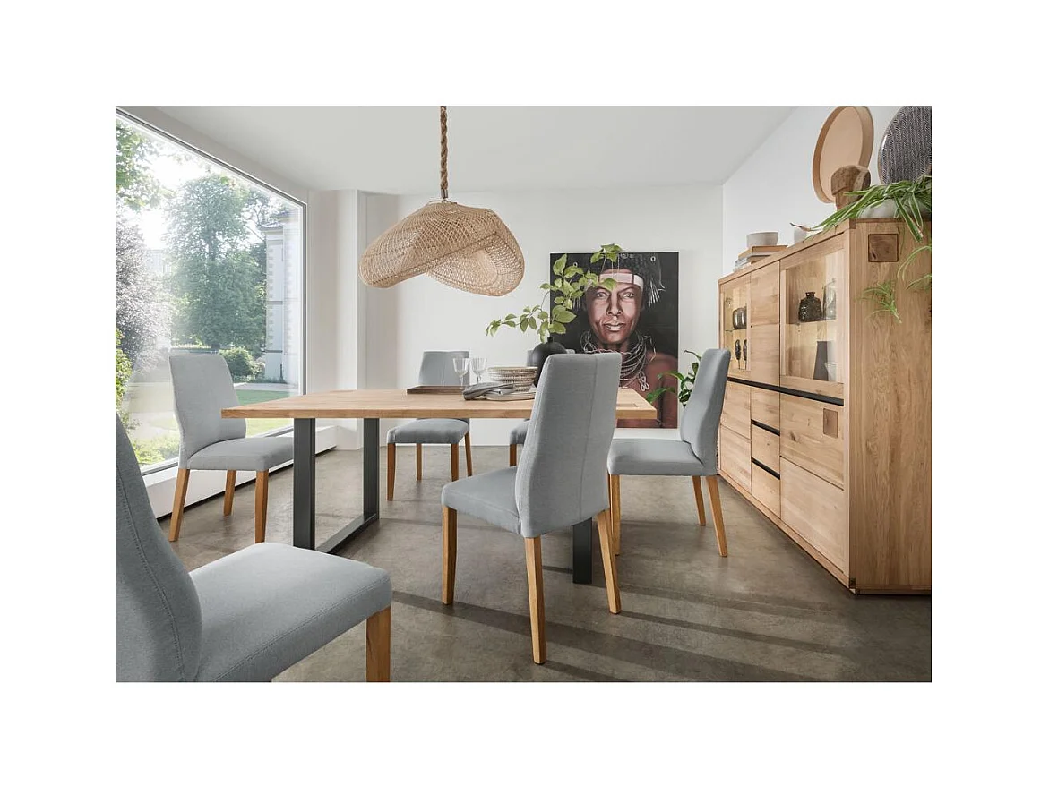 Sideboard 1,75x0,45x0,85 m Eiche geölt FENDE WZ-0159