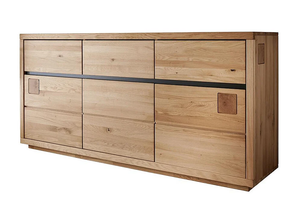 Sideboard 1,75x0,45x0,85 m Eiche geölt FENDE WZ-0159