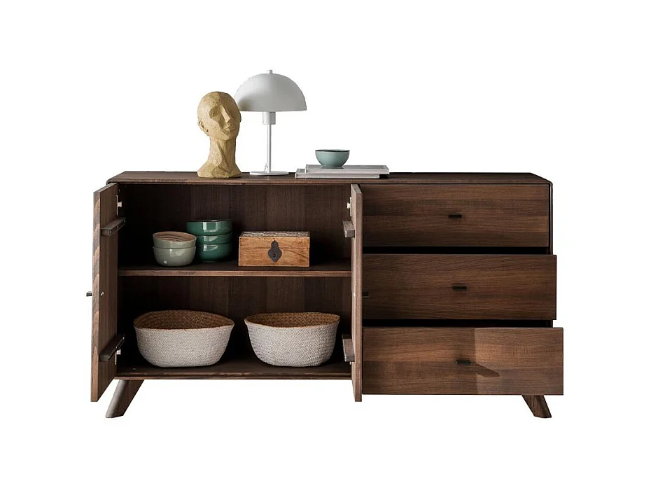 Sideboard 1408x400x750 mm Tabak Buche doryda WZ-0624