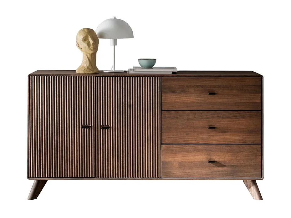 Sideboard 1408x400x750 mm Tabak Buche doryda WZ-0624