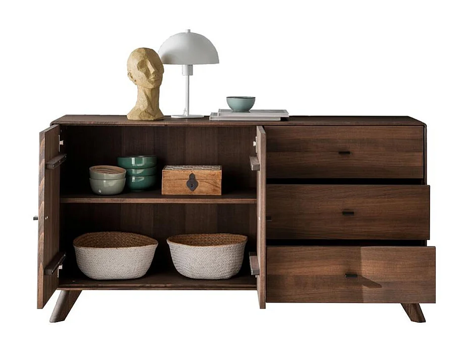 Sideboard 1408x400x750 mm Tabak Buche doryda WZ-0624