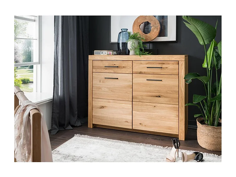 Kredens 118x45x92 cm dąb olejowany Robusto WZ-169