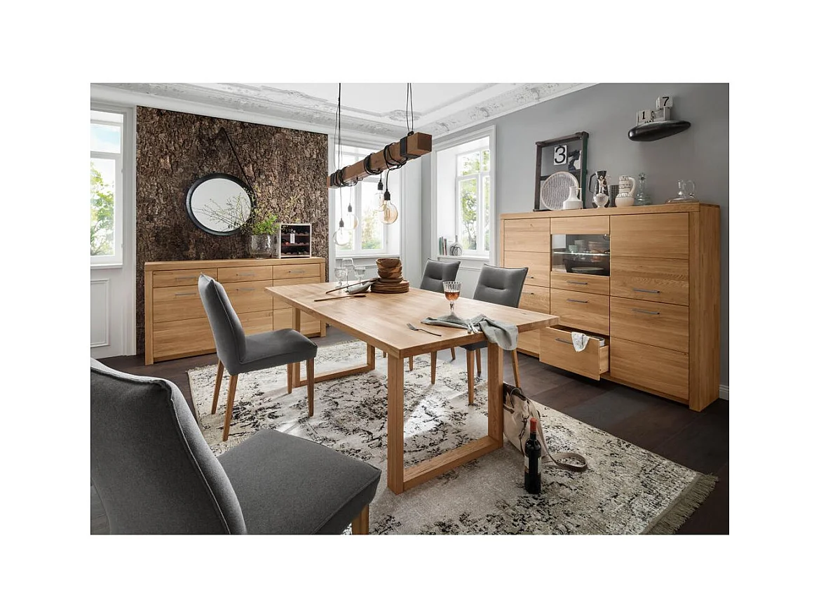 Buffet 118x45x92 cm chêne huilé Robusto WZ-169