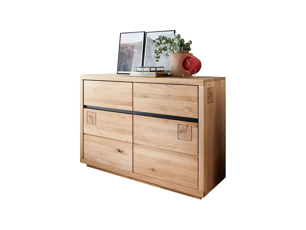 Sideboard 1,2x0,45x0,85 m Eiche geölt FENDE WZ-0159