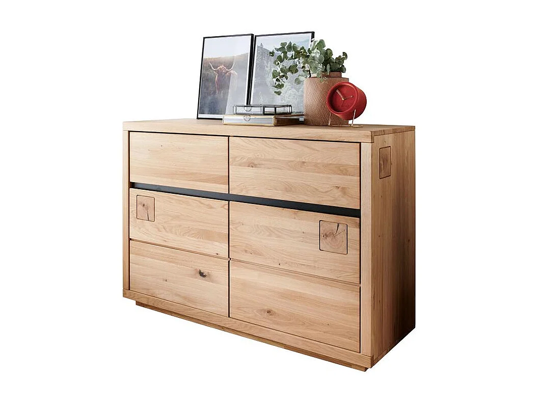 Sideboard 1,2x0,45x0,85 m Eiche geölt FENDE WZ-0159