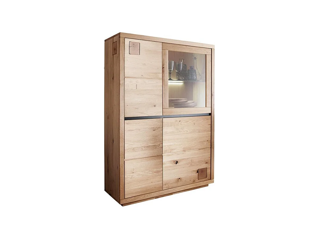 Sideboard 103x40x148 cm Eiche geölt FENDE WZ-0159