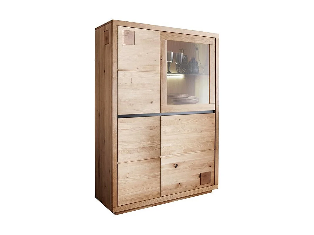 Sideboard 103x40x148 cm Eiche geölt FENDE WZ-0159