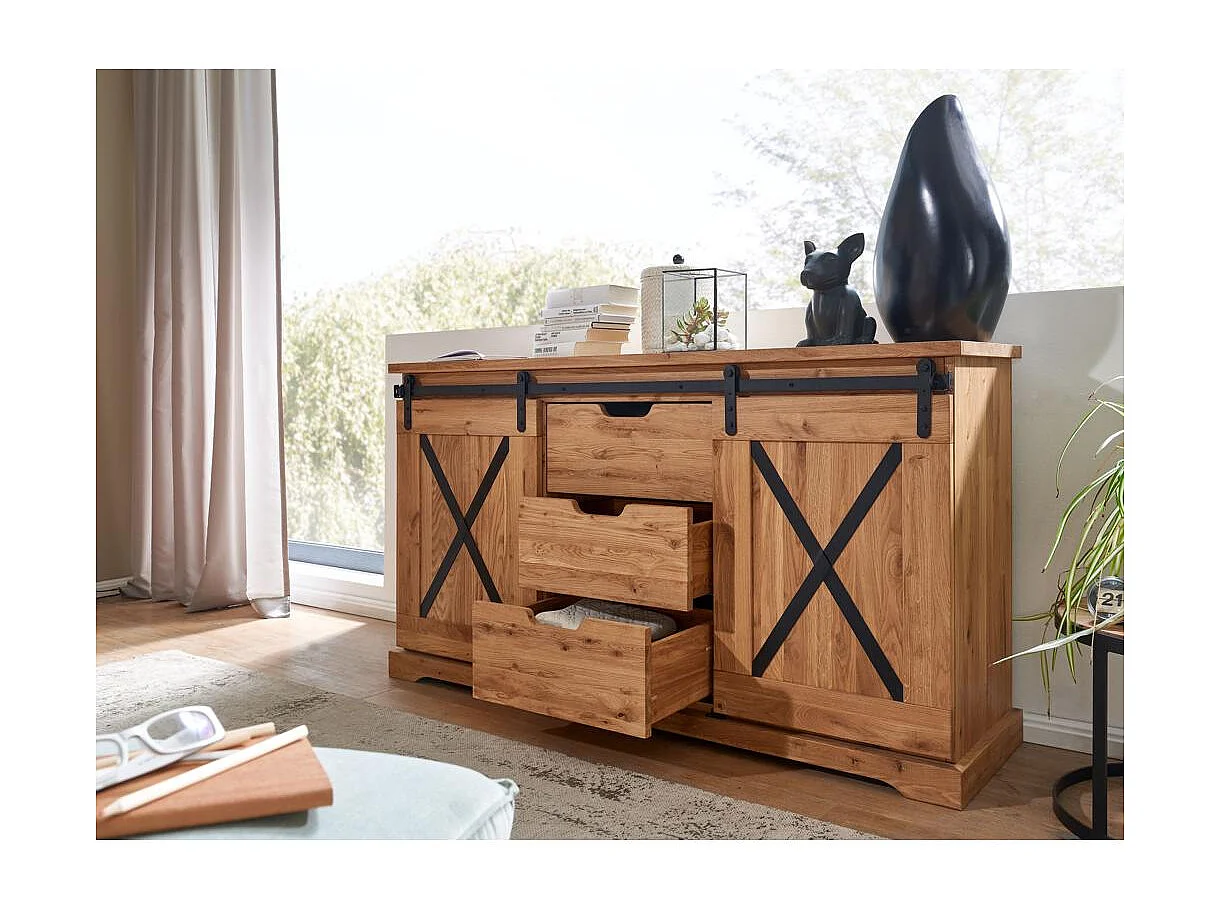 Sideboard 1,5x0,42x0,838 m Eiche geölt NYKS WZ-0424